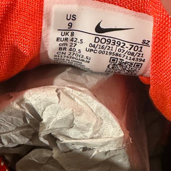 Nike Air Max 1 Travis Scott Cactus Jack Baroque Brown Size 9 - Picture 8 of 9